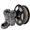 3DimsFila 3D Printer PLA Filament 1.75mm,Rock Stone Color,Brown Yellow Black,Multi Color Filament Net Weight 1kg for Ender3 CR10