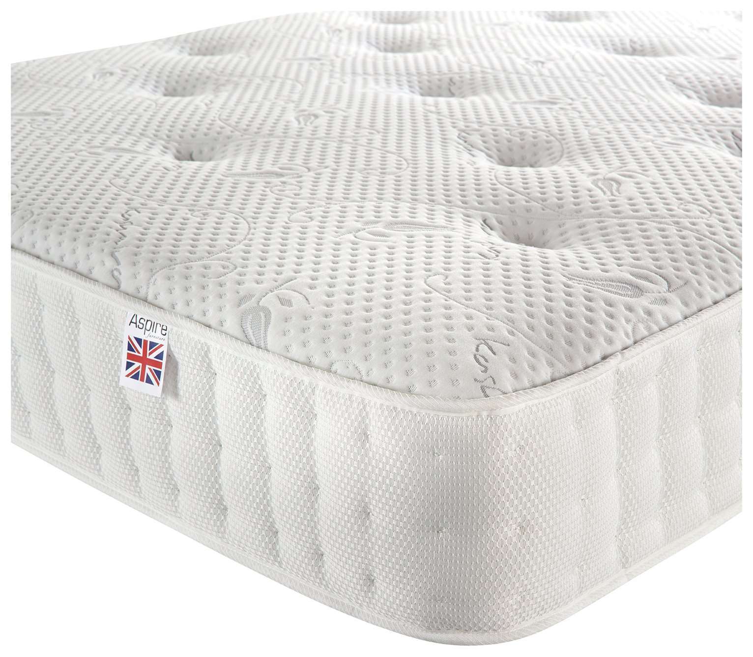 Aspire Cashmere 1000 Pocket Spring Mattress - Double