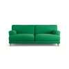 Habitat Askem Fabric 3 Seater Sofa - Emerald Green - Ash Leg