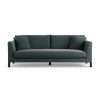 Habitat Aston Fabric 4 Seater Sofa - Charcoal - Black Leg