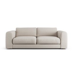 Habitat Ayr Fabric 4 Seater Sofa - Natural