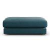 Habitat Ayr Fabric Footstool - Teal