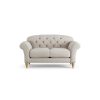 Habitat Brooker Fabric 2 Seater Sofa - Natural - Ash Leg