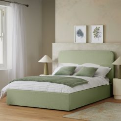 Habitat Chadwell Small Double End Lift Ottoman Bed - Sage