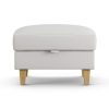 Habitat Felin Fabric Storage Footstool - Natural