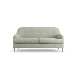 Habitat Frome Fabric 2 Seater Sofa - Sage Green - Ash Leg