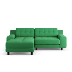 Habitat Hendricks Left Hand Corner Sofa - Emerald Green