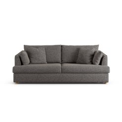 Habitat Holmfirth Fabric 3 Seater Sofa - Charcoal