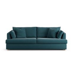 Habitat Holmfirth Fabric 4 Seater Sofa - Teal