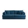 Habitat Holmfirth Velvet 4 Seater Sofa - Ink Blue