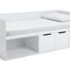 Habitat Jude Storage Cabin Bed - White
