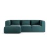 Habitat Lars Left Hand Corner Sofa - Teal - Ash Leg