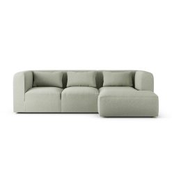 Habitat Lars Right Hand Corner Sofa - Sage Green - Ash Leg