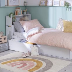 Habitat Lloyd Storage Cabin Bed Frame & Headboard - White