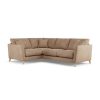 Habitat Lomond Left Hand Corner Sofa - Latte - Ash Leg