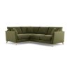 Habitat Lomond Left Hand Corner Sofa - Moss Green - Ash Leg