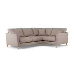 Habitat Lomond Right Hand Corner Sofa - Mocha - Ash Leg
