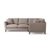 Habitat Lomond Right Hand Corner Sofa - Mocha - Dark Leg