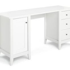 Habitat Minato 3 Drawer Office Desk - White