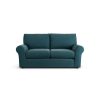 Habitat Molton Fabric 2 Seater Sofa - Teal