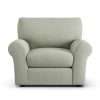 Habitat Molton Fabric Armchair - Sage Green