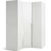 Habitat Munich Corner 3 Door Wardrobe - White