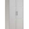 Habitat Munich Panelled 2 Door Wardrobe - Grey