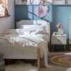 Habitat Nico Single Bed Frame With Mattress - White & Pine