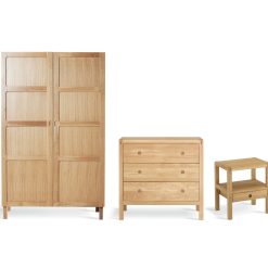 Habitat Radius 3 Piece Furniture Set - Oak