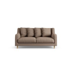 Habitat Swift Fabric 2 Seater Sofa - Biscuit - Ash Leg