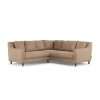 Habitat Swift Reversible Corner Sofa - Latte - Dark Leg