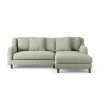 Habitat Swift Right Hand Corner Sofa - Sage Green - Dark Leg