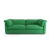 Habitat Wynn Fabric 4 Seater Sofa - Emerald Green - Ash Leg
