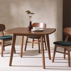 Habitat x Scion Esala Wood Veneer 4 Seater Dining Table