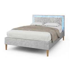 Ludlow Upholstered Bed Frame with Mattress