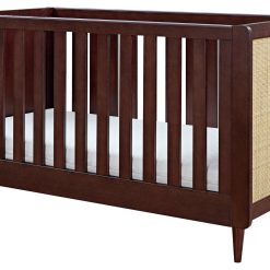 Tutti Bambini Japandi Mini Cot Bed - Walnut