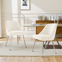 Velvet Upholstered Dining Chair