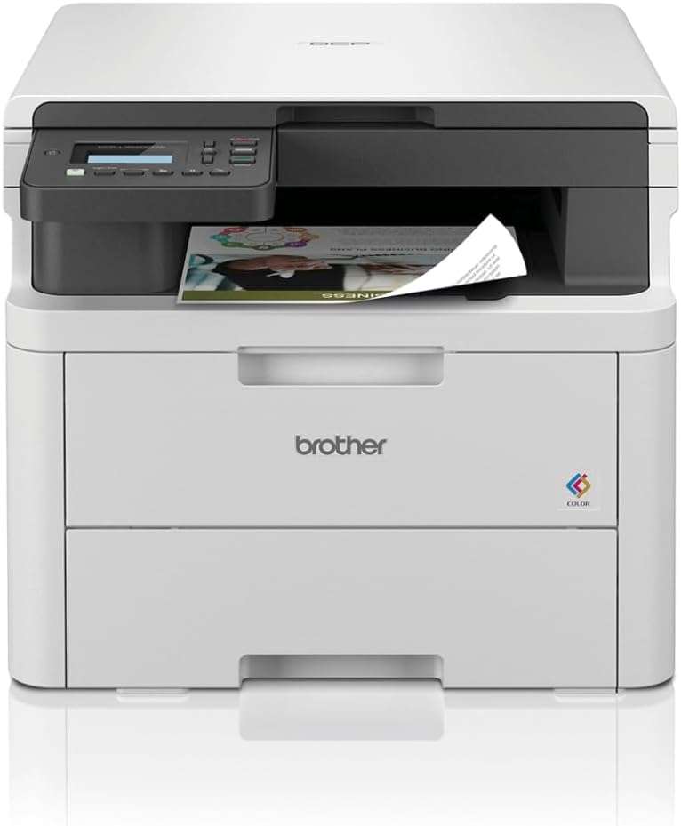 Brother DCP-L3520CDW 3-in-1 Colour Wireless LED Printer |Print, copy & scan| USB 2.0 | A4|UK Plug