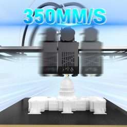 High Speed Upgraded 3D Printer Kit with Touchscreen Dual Cooling Fan 1.75mm Filament