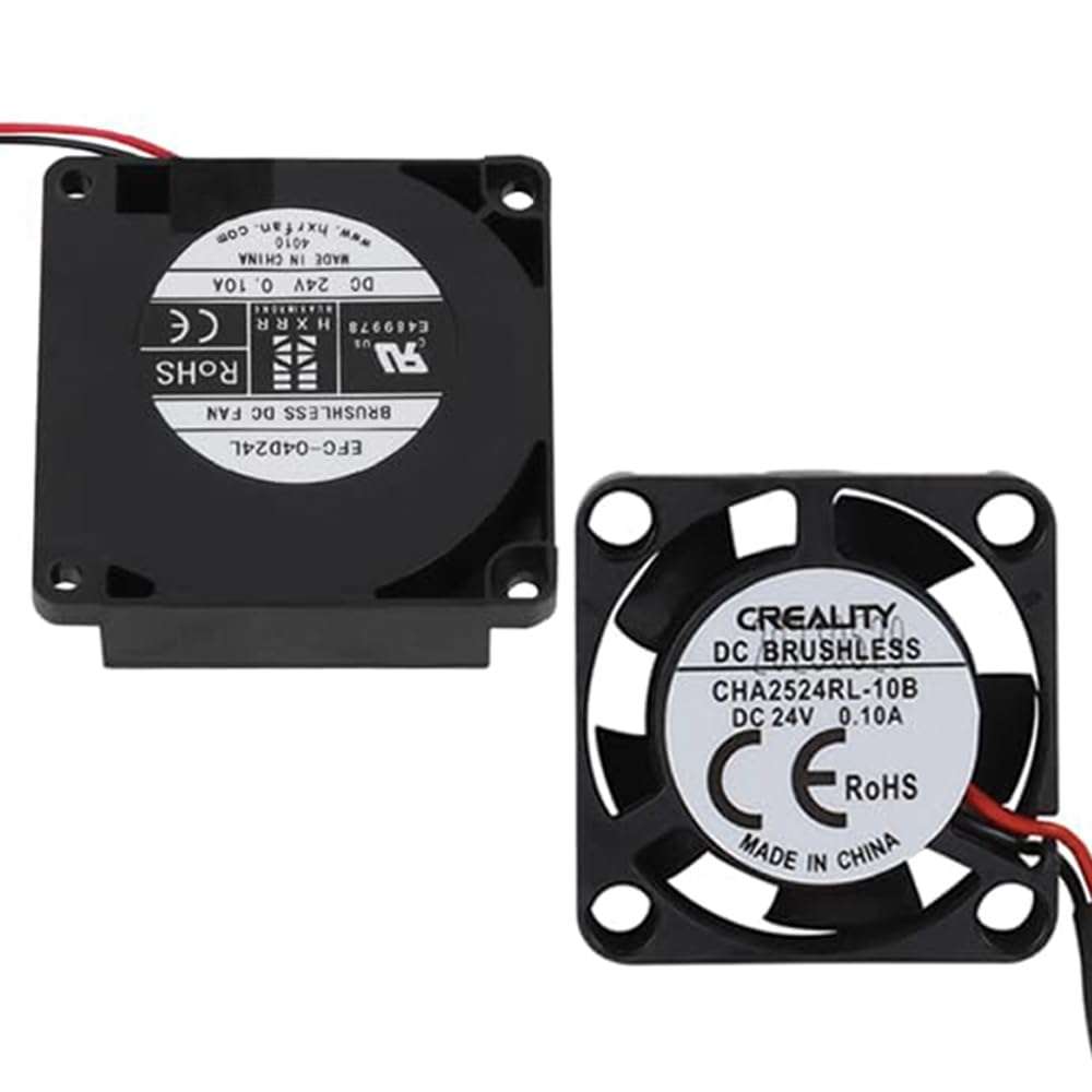 Set ventola Crealy originale Ender-3 V3 SE 24 V, ventola assiale 2510 per stampante 3D Ender-3 V3 SE/KE  7