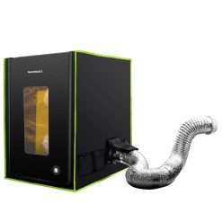 Makermate 3D Printer Enclosure/Warmer/Tent/with Exhaust Fan to Vent Smell Smoke&Odor for Ender 3/Ender 3 Pro/Ender 3 V2/Ender 3 S1/Ender 3 S1 Pro or 5.5” to 13.6” LCD 3D Printer...
