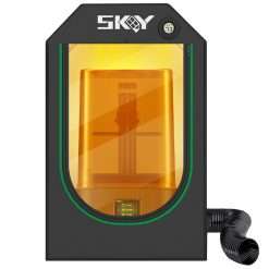 Resin 3D Printer Enclosure with Ventilation, 3D Printer Enclosure Tent Cover Eliminate Odors Dustproof Isolate Noise Compatible with Creality Anycubic Elegoo Series LCD Resin UV...