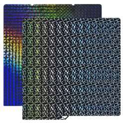 RugooSpink 264 x 276 mm Cobra S1 Build Plate Cobra S1 Combo Build Plate S1C Plate Build Sheet Cobra S1 Spring Steel Sheet Kaleidoscope + Dazzle Platform Removable Heated Bed for...