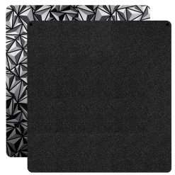 RugooSpink Tina2S Build Plate 110x120MM Flexible Spring Steel Sheet Build Sheet Gold Textured PEI Printing Platform Heated Bed Replacement for Entina 3D Printer Parts & Accessories