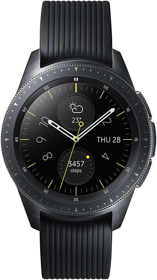 Samsung Galaxy Watch 42mm - Midnight Black (Renewed)