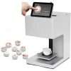 TEHONGMAI Food-grade Coffee Latte 3D Art Printer, Automatic Milk Digital Multi-Colored Inkjet Printer, DIY Decoration Maker, WIFI Photo Printing Touch screen display, for...