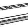 Yoga Mat Holder,10 12 15 18 Slot Yoga Mat Floor Stand, Black Workout Mat Storage Organizer with Wheels for Fitness Club/Home Gym, Metal Exercise Mat Rack Hold Foam Roller/Pilate...