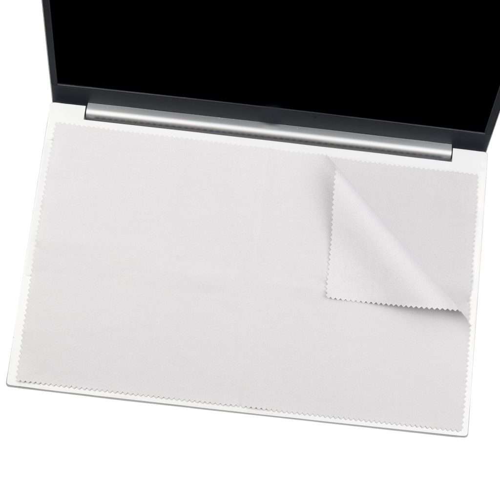 2PCS Microfiber Liner Cleaning Cloth Laptop Screen Keyboard Imprint ...