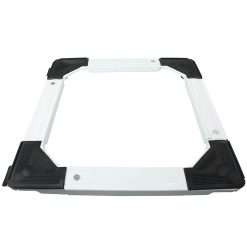 4YourHome Heavy Duty Fully Adjustable Squared Appliance Roller Base, metal