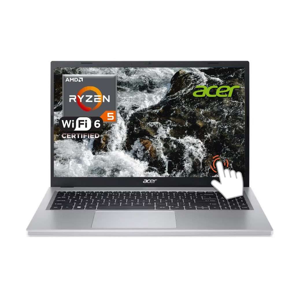 Acer Aspire 3 Laptop, 15.6″ FHD IPS Touchscreen, AMD Ryzen 5 7520U Quad ...